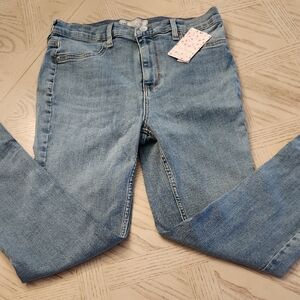 Free People Denim Blue Skinny Jeans Women's 28 NEW